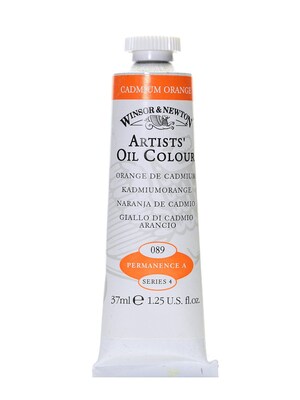 Winsor  And  Newton Artists Oil Colours Cadmium Orange 89 37 Ml (1214089)