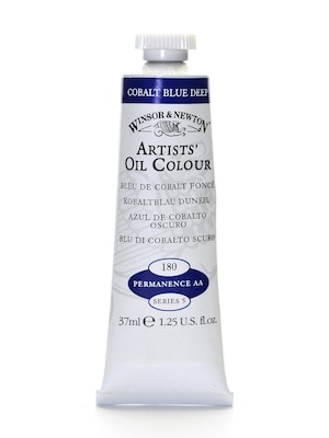 Winsor  And  Newton Artists Oil Colours Cobalt Blue Deep 180 37 Ml (1214180)