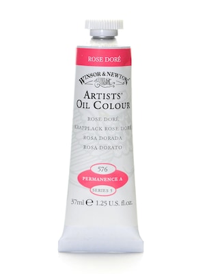 Winsor  And  Newton Artists Oil Colours Rose Dore 576 37 Ml (1214576)