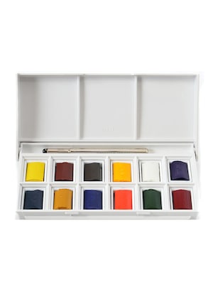 Winsor  And  Newton Cotman Water Colour Sketchers Pocket Box Set Of 12 (0390640)