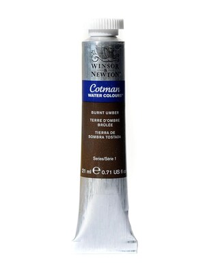 Winsor  And  Newton Cotman Water Colours Burnt Umber 76 21 Ml [Pack Of 2] (2PK-0308076)