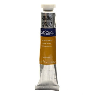 Winsor  And  Newton Cotman Water Colours Yellow Ochre 744 21 Ml (0308744)