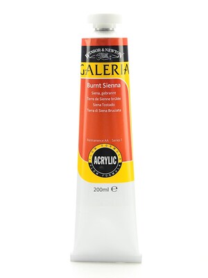 Winsor  And  Newton Galeria Flow Formula Acrylic Colours Burnt Sienna 200 Ml 74 (2136074)