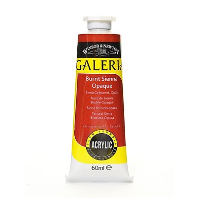 Winsor  And  Newton Galeria Flow Formula Acrylic Colours Burnt Sienna Opaque 60 Ml 77 [Pack Of 4] (4PK-2120077)