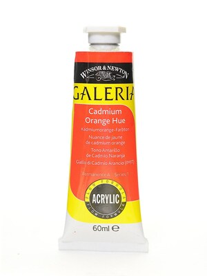 Winsor  And  Newton Galeria Flow Formula Acrylic Colours Cadmium Orange Hue 60 Ml 90 [Pack Of 4] (4PK-2120090)