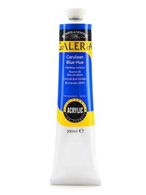 Winsor  And  Newton Galeria Flow Formula Acrylic Colours Cerulean Blue Hue 200 Ml 138 [Pack Of 2] (2PK-2136138)