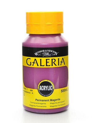 Winsor  And  Newton Galeria Flow Formula Acrylic Colours Permanent Magenta 500 Ml 488 (2150488)