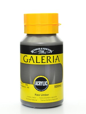 Winsor  And  Newton Galeria Flow Formula Acrylic Colours Raw Umber 500 Ml 554 (2150554)