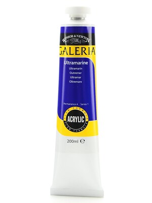 Winsor  And  Newton Galeria Flow Formula Acrylic Colours Ultramarine 200 Ml 660 (2136660)