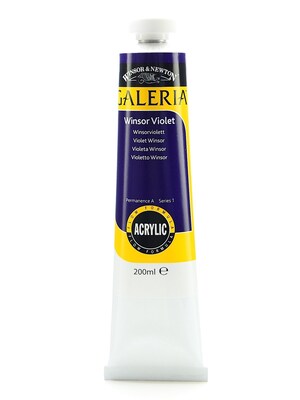 Winsor  And  Newton Galeria Flow Formula Acrylic Colours Winsor Violet 200 Ml 728 (2136728)