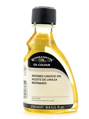Winsor  And  Newton Linseed Oil Refined 250 Ml (3239748)