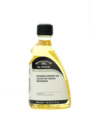 Winsor  And  Newton Linseed Oil Refined 500 Ml (3249748)