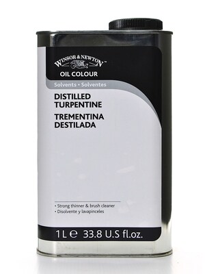 Winsor  And  Newton Oil  And  Alkyd Solvents English Distilled Turpentine Liter (3253744)