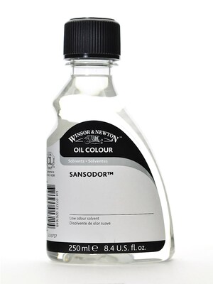 Winsor  And  Newton Oil  And  Alkyd Solvents Sansodor Low Odor Paint Thinner 250 Ml (3239757)