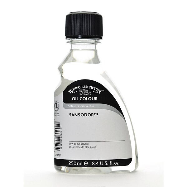 Winsor  And  Newton Oil  And  Alkyd Solvents Sansodor Low Odor Paint Thinner 250 Ml (3239757)