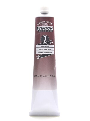 Winsor  And  Newton Winton Oil Colours 200 Ml Burnt Sienna 2 (1437074)