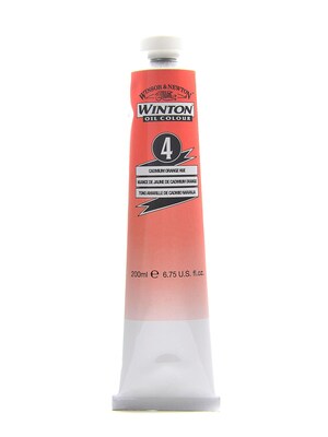 Winsor  And  Newton Winton Oil Colours 200 Ml Cadmium Orange Hue 4 (1437090)