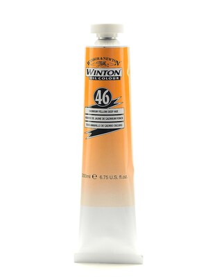 Winsor  And  Newton Winton Oil Colours 200 Ml Cadmium Yellow Deep Hue 46 (1437115)