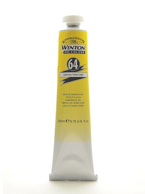 Winsor  And  Newton Winton Oil Colours 200 Ml Cadmium Yellow Light 64 (1437113)
