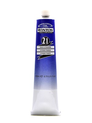 Winsor  And  Newton Winton Oil Colours 200 Ml French Ultramarine 21 (1437263)