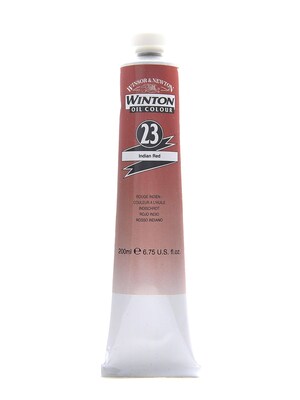 Winsor  And  Newton Winton Oil Colours 200 Ml Indian Red 23 (1437317)