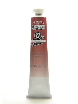 Winsor  And  Newton Winton Oil Colours 200 Ml Light Red 27 (1437362)