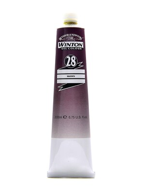 Winsor  And  Newton Winton Oil Colours 200 Ml Magenta 28 (1437380)