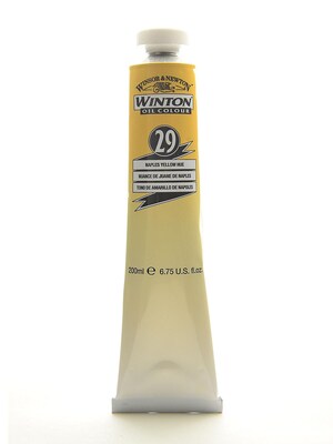 Winsor  And  Newton Winton Oil Colours 200 Ml Naples Yellow Hue 29 (1437422)