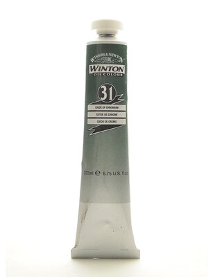 Winsor  And  Newton Winton Oil Colours 200 Ml Oxide Of Chromium 31 (1437459)