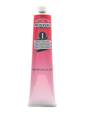 Winsor  And  Newton Winton Oil Colours 200 Ml Permanent Alizarin Crimson 1 (1437468)