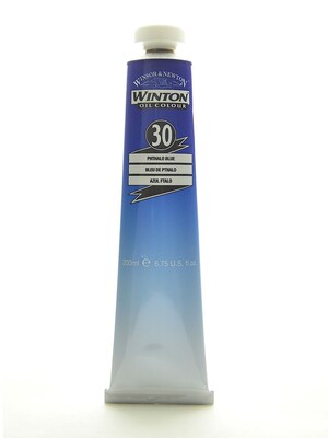 Winsor  And  Newton Winton Oil Colours 200 Ml Phthalo Blue 30 (1437516)