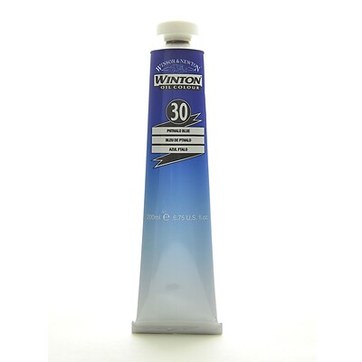 Winsor  And  Newton Winton Oil Colours 200 Ml Phthalo Blue 30 (1437516)