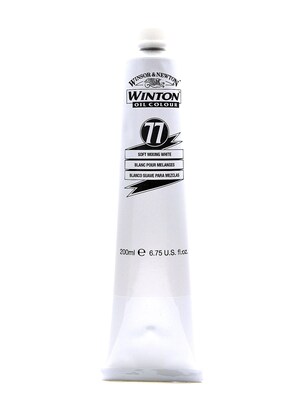 Winsor  And  Newton Winton Oil Colours 200 Ml Soft Mixing White 77 (1437415)