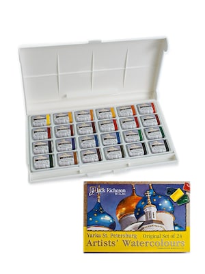Yarka St. Petersburg Watercolor Set Set Of 24 (58024)