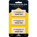 Prismacolor ® MAGIC RUB® Art Eraser, White, 3/pk (70503)