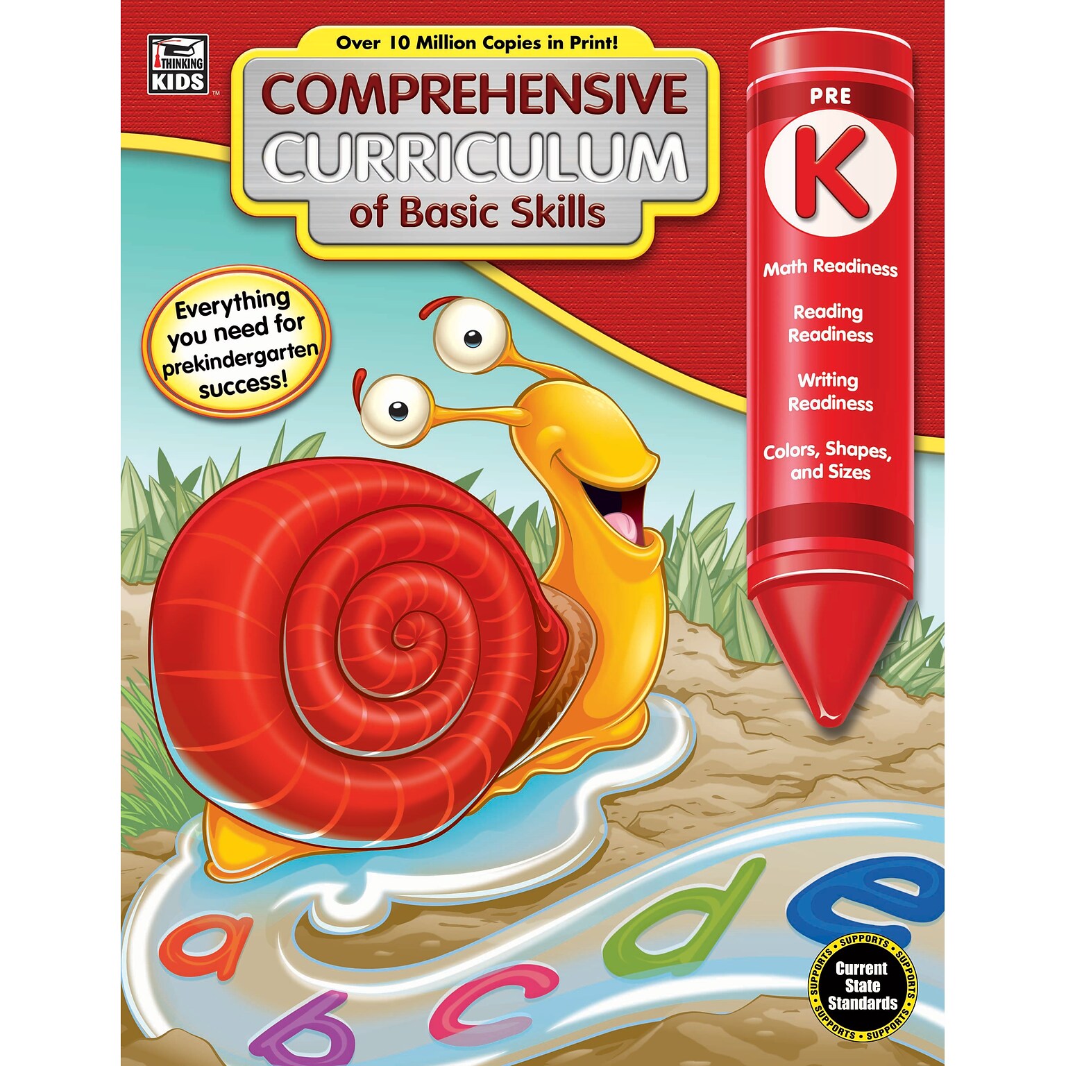 Comprehensive Curriculum of Basic Skills, Grade PK Workbook (704892)