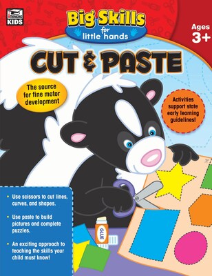 Thinking Kids Cut & Paste Workbook, Grades Preschool - K