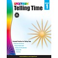 Spectrum Telling Time Workbook, Grade 1