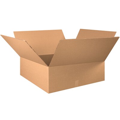Partners Brand 30 x 30 x 12 Heavy-Duty Double Wall Boxes, 48 ECT, Kraft, 5/Bundle (HD303012DW)