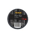 Scotch Colored Duct Tape Black 1.88 In. X 20 Yd. Roll [Pack Of 6] (6PK-920-BLK-C)