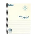 Bienfang 8.5 x 11 Wire Bound Sketch Book, 64 Sheets/Book, 2/Pack (56726-PK2)