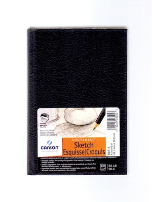 Canson Basic Sketch Book, 4 In. x 6 In. (100510343)