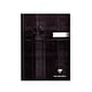 Clairefontaine Subject Notebooks, 6" x 8.25", College Ruled, 96 Sheets, Black, 3/Pack (92576-PK3)