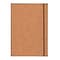 Clairefontaine Cloth-Bound Notebooks 8 1/4 In. X 11 3/4 In. Ruled, Tan Cover, Elastic Closure 96 She