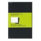 Moleskine Cahier Pocket Journal, 3.5" x 5.5", Black, 64 Pages, 3/Pack (43180-PK3)