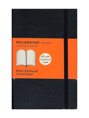 Moleskine Classic Soft Cover Notebooks Ruled 3 1/2 In. X 5 1/2 In. 192 Pages [Pack Of 3] (3PK-978888