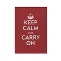 Peter Pauper Small Format Journals Keep Calm  And  Carry On 5 In. X 7 In. 160 Pages [Pack Of 3] (3PK-9781593596743)