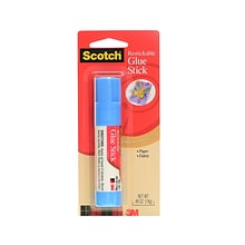 Scotch® Scotch Glue Stick Restickable Adhesive 0.40 Oz. [Pack Of 12] (12PK-6314)