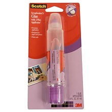 Scotch® ScrapbookerS Glue With 2-Way Applicator 1.6 Fl. Oz. [Pack Of 6] (6PK-019)