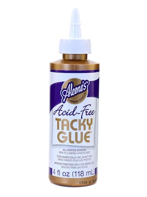 Aleene's Craft Glue, 4 oz., Gold, 6/Pack (59120-PK6)